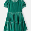 Vestido Navideño Carters de Terciopelo Verde - Kinder Guatemala - Vestidos