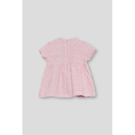 Vestido Street Monkey estampado color rosado para niña - Kinder Guatemala - Vestido