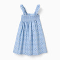 Vestido Zippy celeste estampado con tirantes - Kinder Guatemala -