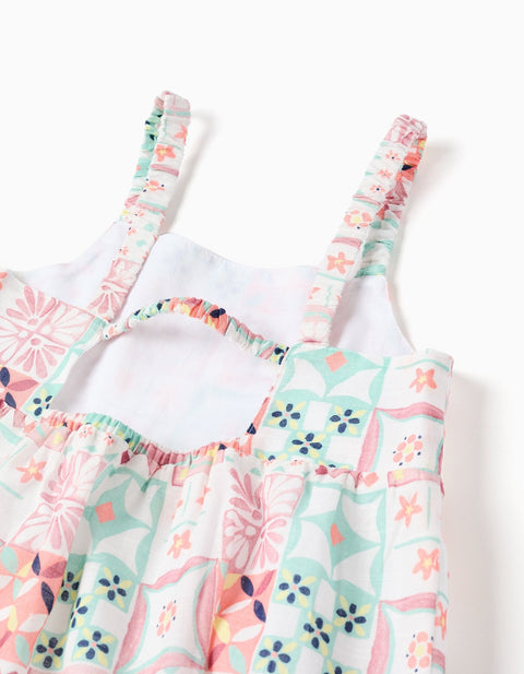 Vestido Zippy estampado con tirantes - Kinder Guatemala -