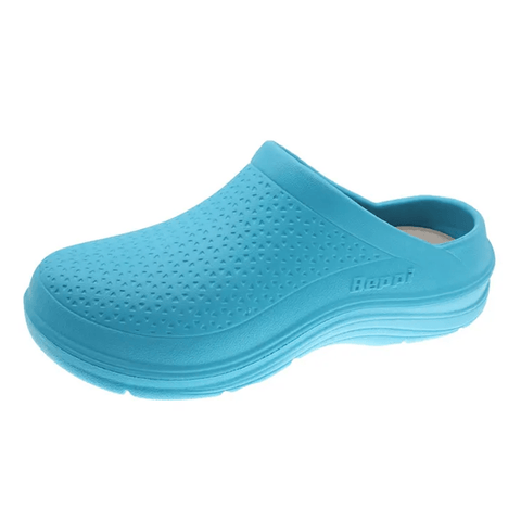 Zapato Beppi Eva tipo Clog para dama color celeste claro - Kinder Guatemala -