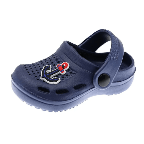 Zapato Beppi tipo Clog para niño color azul - Kinder Guatemala - 