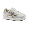 Zapato Casual Beppi con dos cinchos diseño de estrella suela antideslizante color blanco para niña - Kinder Guatemala - zapatos casual y de vestir