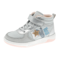 Zapato tenis Beppi alto con cintas y velcro gris niña - Kinder Guatemala - 