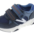 Zapatos Beppi tipo tenis con doble velcro azules, niño. - Kinder Guatemala - Zapatos Tenis