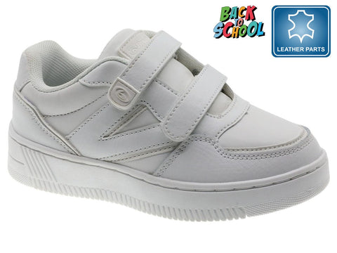 Zapatos deportivos Beppi blanco con contraste en V blanco - Kinder Guatemala - 