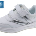 Zapatos deportivos Beppi blanco con contraste tipo V en plateado - Kinder Guatemala - 