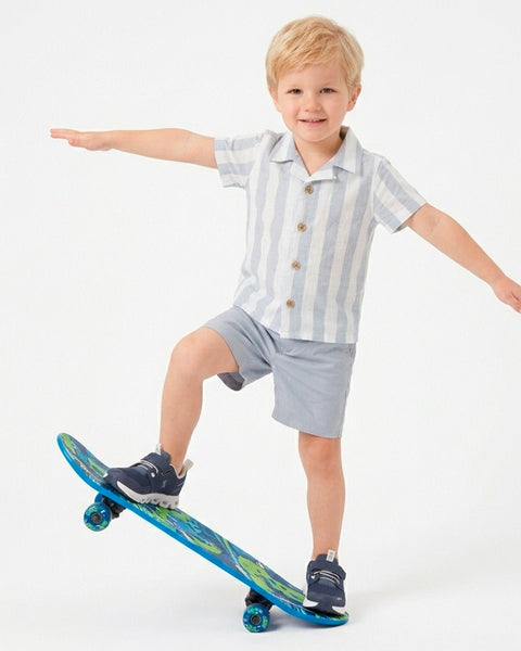 Zapatos deportivos On Cloud Play azules para uso diario unisex - Kinder Guatemala - Zapatos deportivos