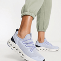 Zapatos deportivos On Cloudleap color lavanda y blanco para uso diario - Kinder Guatemala -