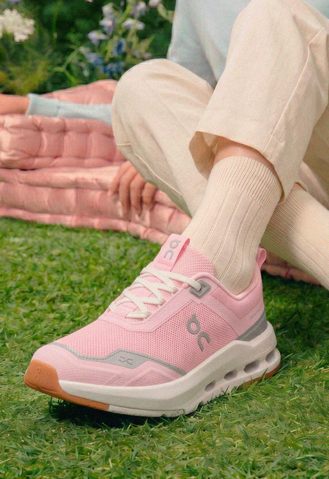Zapatos deportivos On Cloudnova Kids color rosa para uso diario - Kinder Guatemala -
