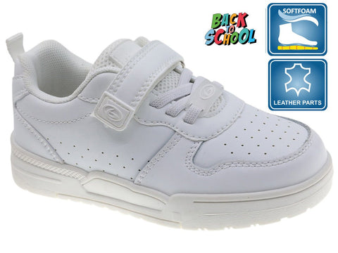 Zapatos tipo casual Beppi Blancos con detalles de puntitos - Kinder Guatemala - 