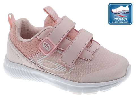 Zapatos tipo casual Beppi con 2 velcros en tonos rosados - Kinder Guatemala - 
