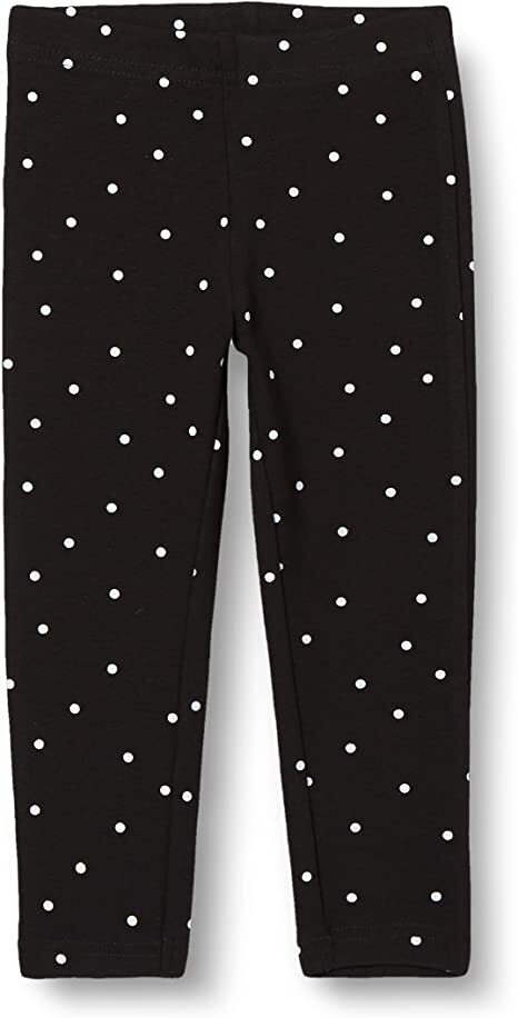 Leggings Blue Seven negro con puntos blancos