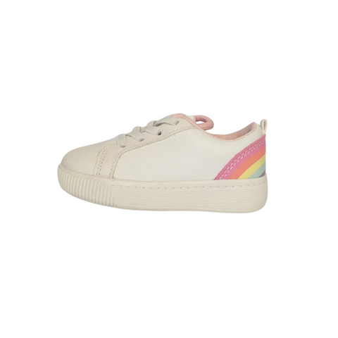 Carter´s Zapato casual con cintas Tryptic - G blanco arco iris niña