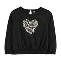 Carters Blusa manga larga estampado corazón gris niña - Kinder Guatemala - 