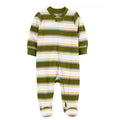 Carters - Pijama con pies rayada gris y blanco - Kinder Guatemala - 