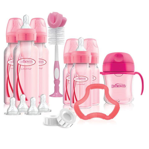 Dr. Browns - Kit completo cuello delgado - Niña - Kinder Guatemala - Bebepack