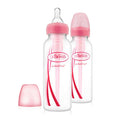 Dr. Browns - Pacha Options 8oz. Cuello Delgado, 2 - pack, Color Rosado - Kinder Guatemala - 