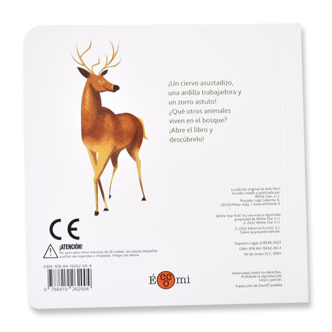 Libro de los animales del bosque - Kinder Guatemala - 