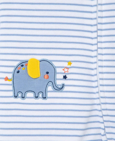 Little Me Pijama con pies estampado elefante con gorra niño - Kinder Guatemala - 